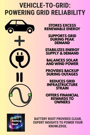 How Vehicle-to-Grid (V2G) technology enhances grid reliability by using electric vehicles to store and supply energy, stabilize the grid, and support renewable power integration.